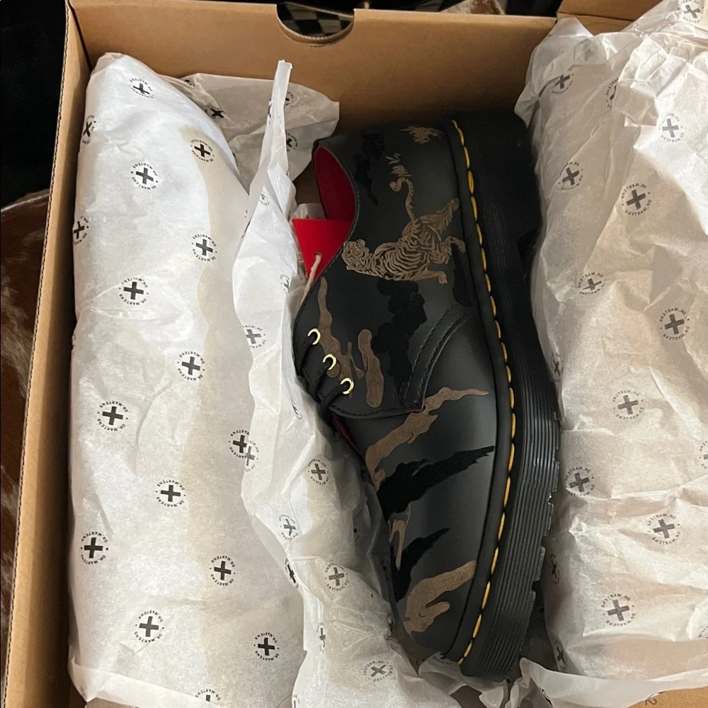 Dr. Martens Year of the Tiger Print Shoes - Picture 7 of 11